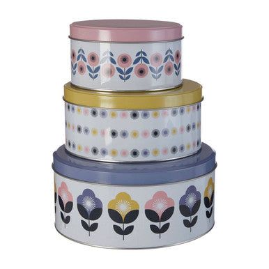 Paice Set Of Three Storage Tins