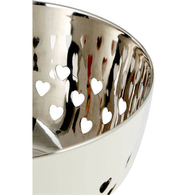 Hearts Design Ivory Bowl