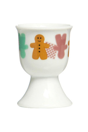 Set Of Two Gingerbread Man Egg Cups