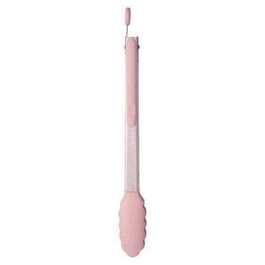 Zing Light Pink Silicone Tongs
