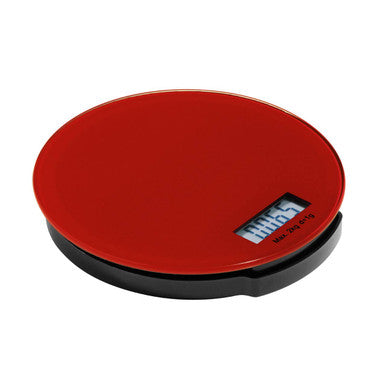 Zing Red Glass Kitchen Scale 2Kg