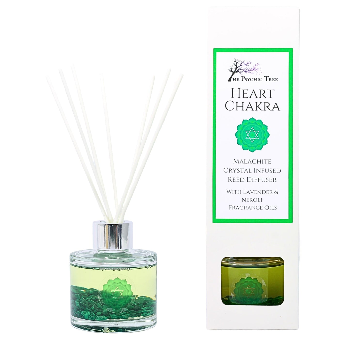Heart Chakra - Crystal Infused Reed Diffuser