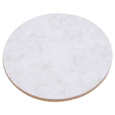 Mimo 6Pc Marble Effect Assorted Cork Coasters