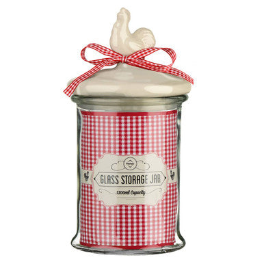 Glass Storage Jar 1300Ml