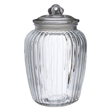 Vintage Design Glass Storage Jar 2280Ml