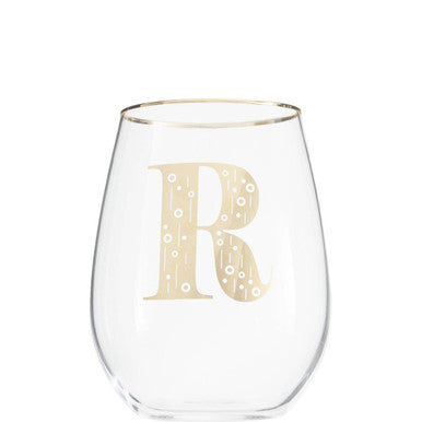 Claro Letter R Curved Tumbler