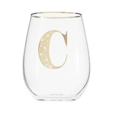 Claro Letter C Curved Tumbler