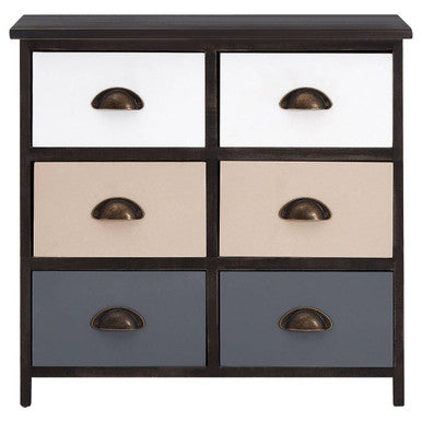 Urban Loft 6 Drawers Chest
