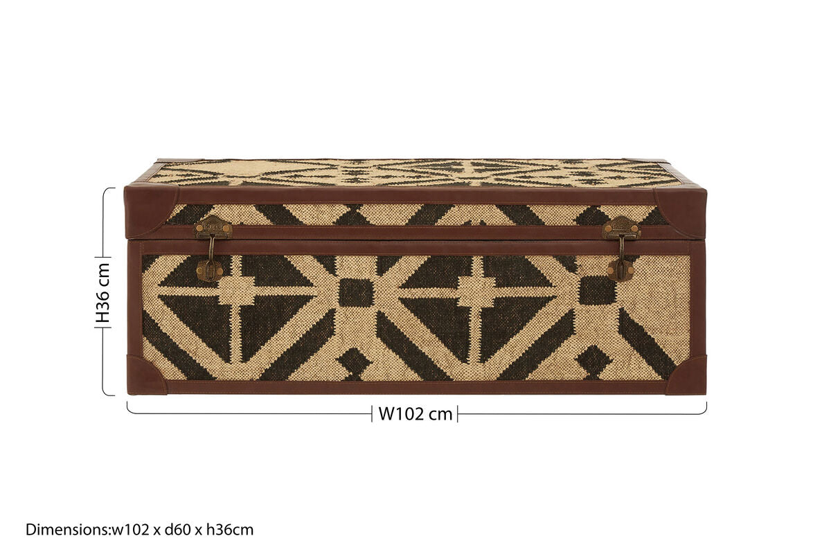 Aztec Coffee Table Trunk
