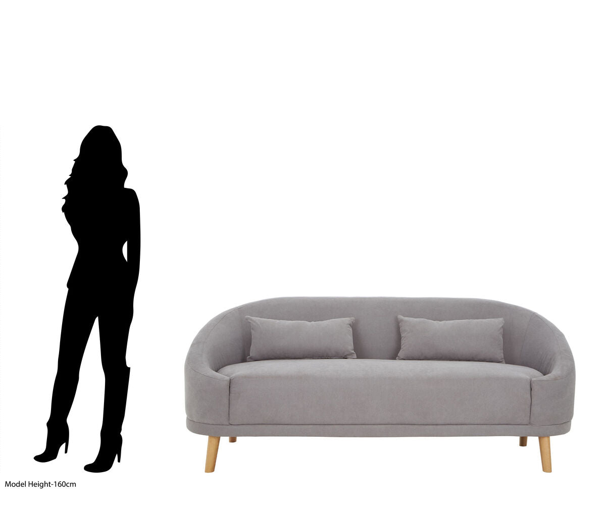 Holland Grey Linen Sofa