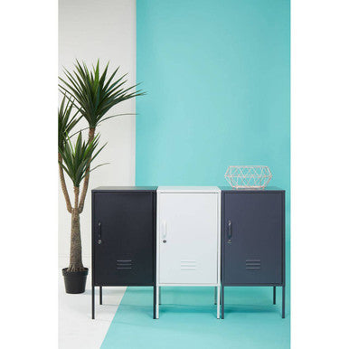 Academy One Door White Cabinet