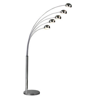 Zeus Floor 5 Arched Lights Lamp