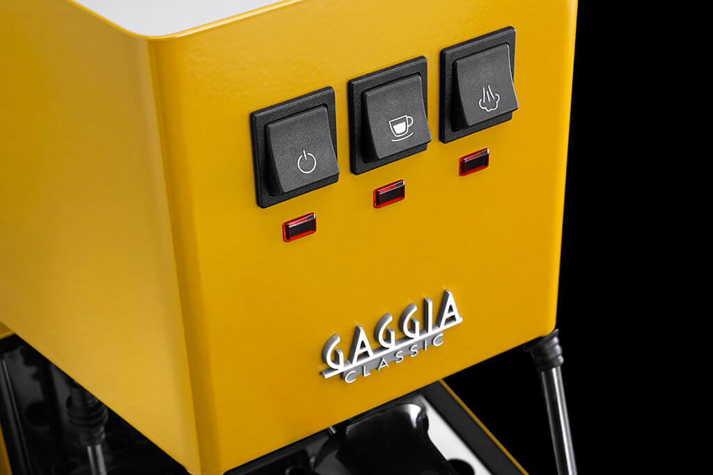 Buy Gaggia Classic Evo (2024) Sunshine Yellow Espresso Machine Online - Fast Nationwide Delivery