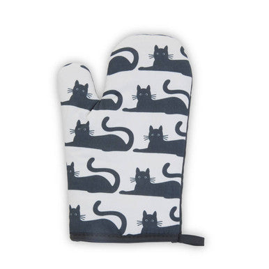 Black Cat Single Oven Glove