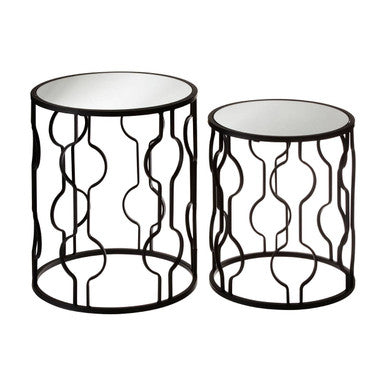 Avantis Set Of 2 Table With Undulating Frames