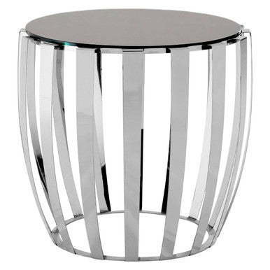 Yasmin Stainless Steel Side Table