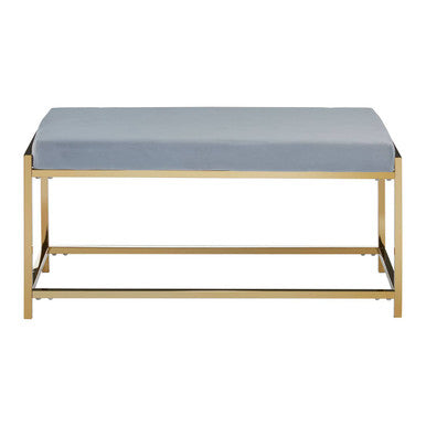 Allure Gold And Powder Blue Bench