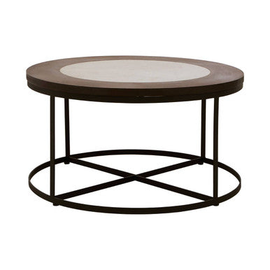 Vasco Side Table With Latticed Base