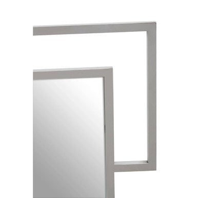 Allure Silver Small Wall Mirror