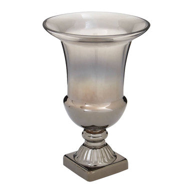 Alexa Ombre Fluted Small Glass Vase