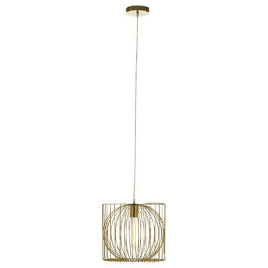 Aselo Gold Finish Pendant Lamp
