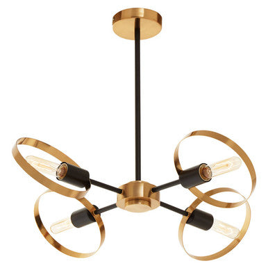 Trieste Four Bulb Ring Pendant Light