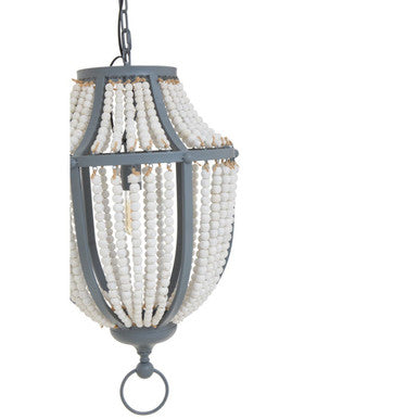 Lapiz White Grey Chandelier