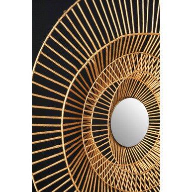 Modello Gold And Black Wall Art