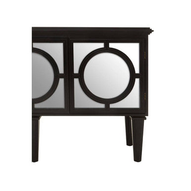 Telese Black Finish Sideboard