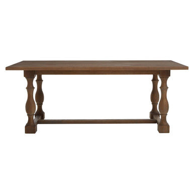 Parkside Oak Wood Rectangular Dining Table
