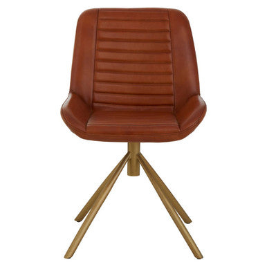 Buffalo Tan Leather Chair