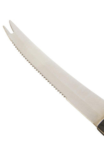 Rubberwood Cheese Board And Knife Set