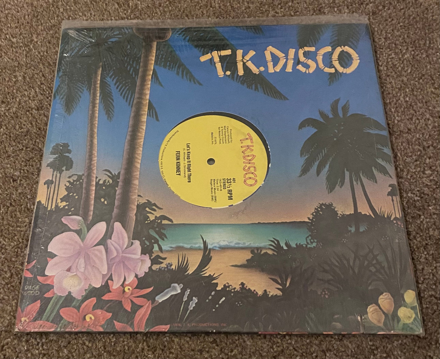 Fern Kinney - Groove Me - 1979 us - Funk Souk Disco - LP Vinyl Record VG