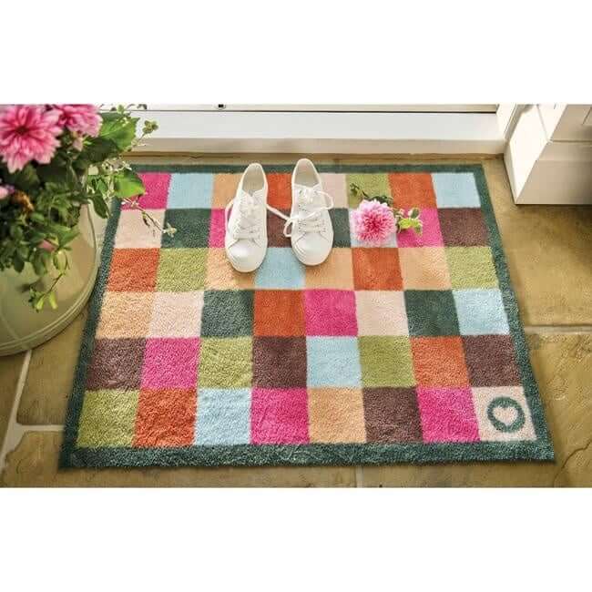 Eco-Friendly Washable Geometric Mat
