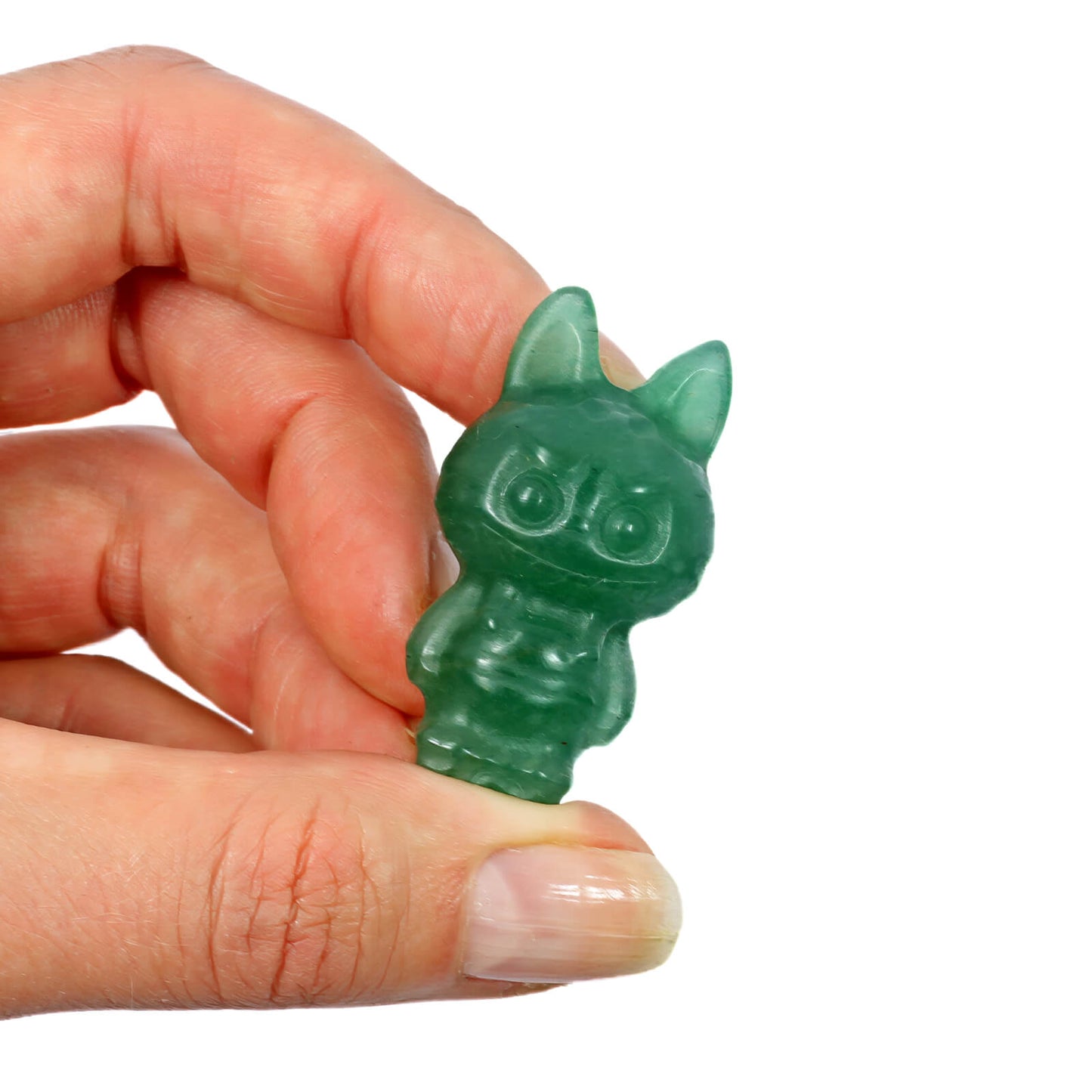 Labubu Aventurine Crystal Carving – Lucky Energy & Playful Joy