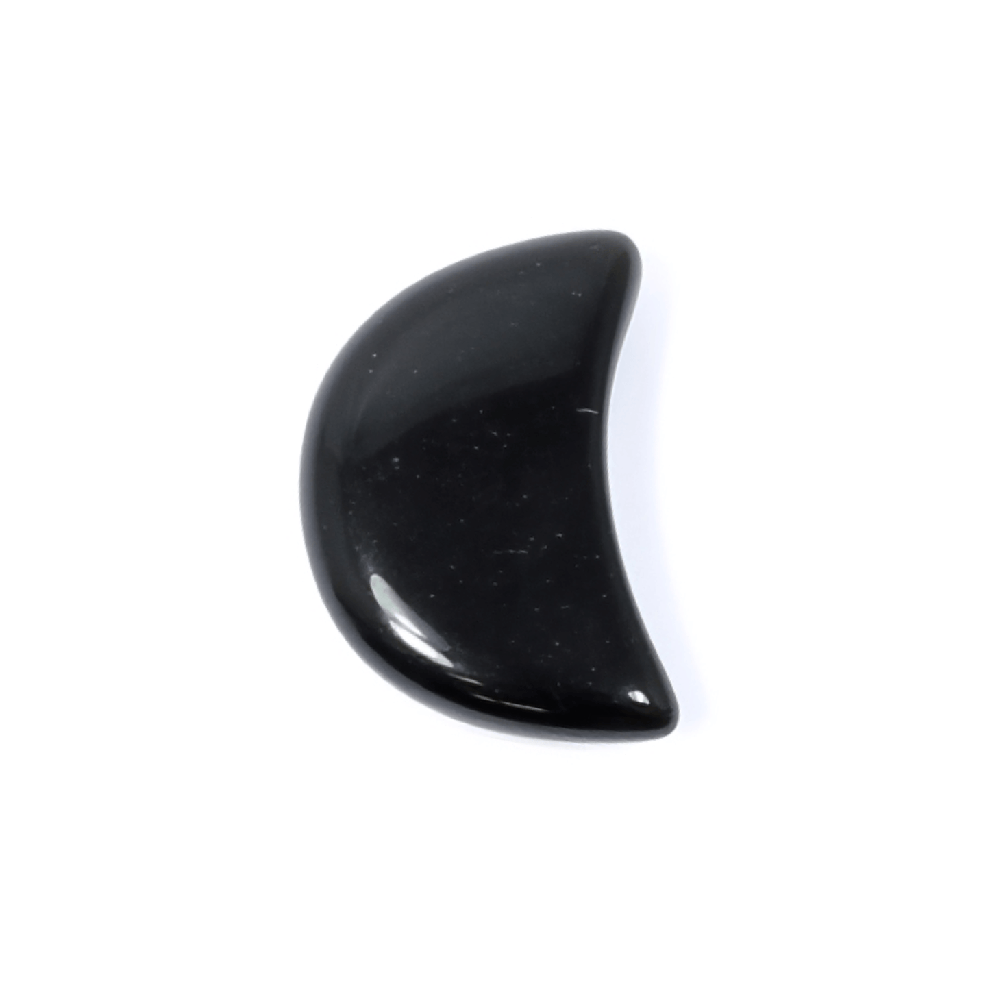 Healing Mini Moon Crystal - Black Obsidian