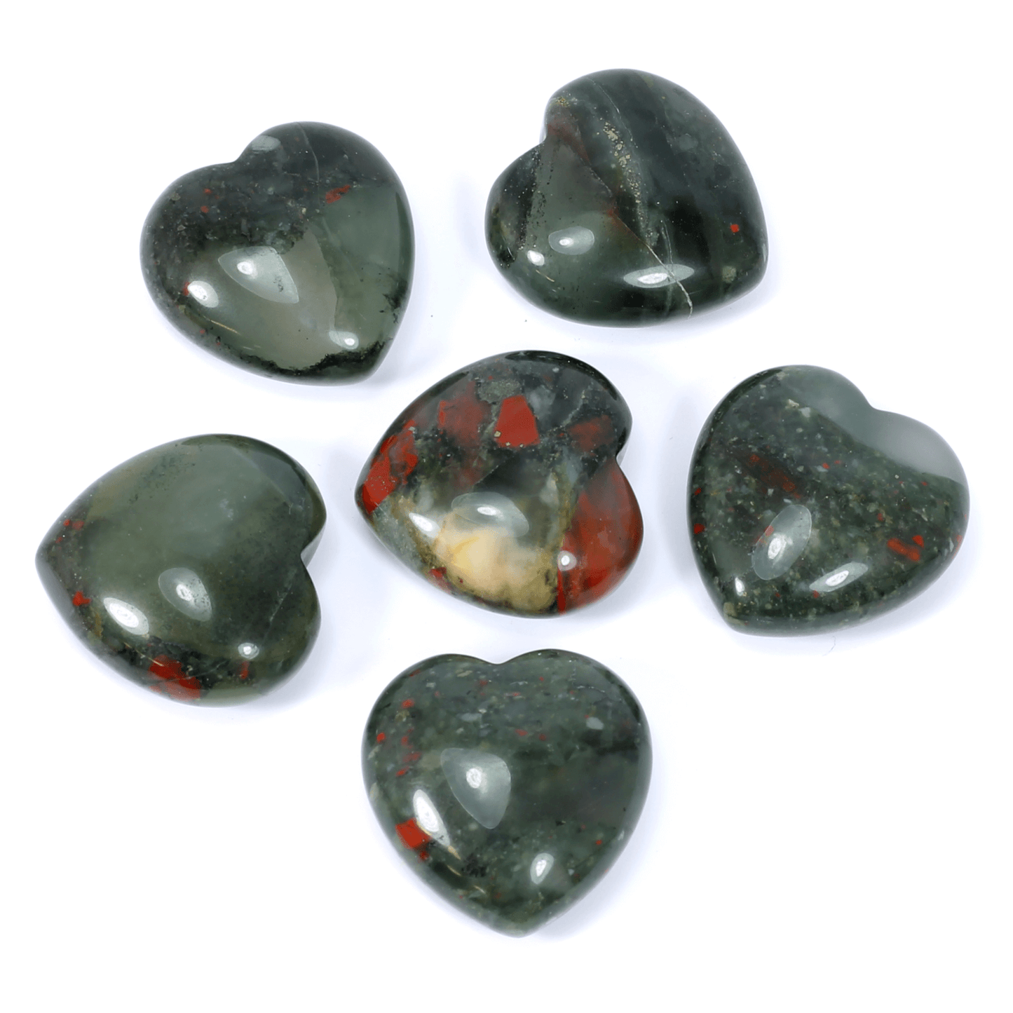 Bloodstone Mini Heart
