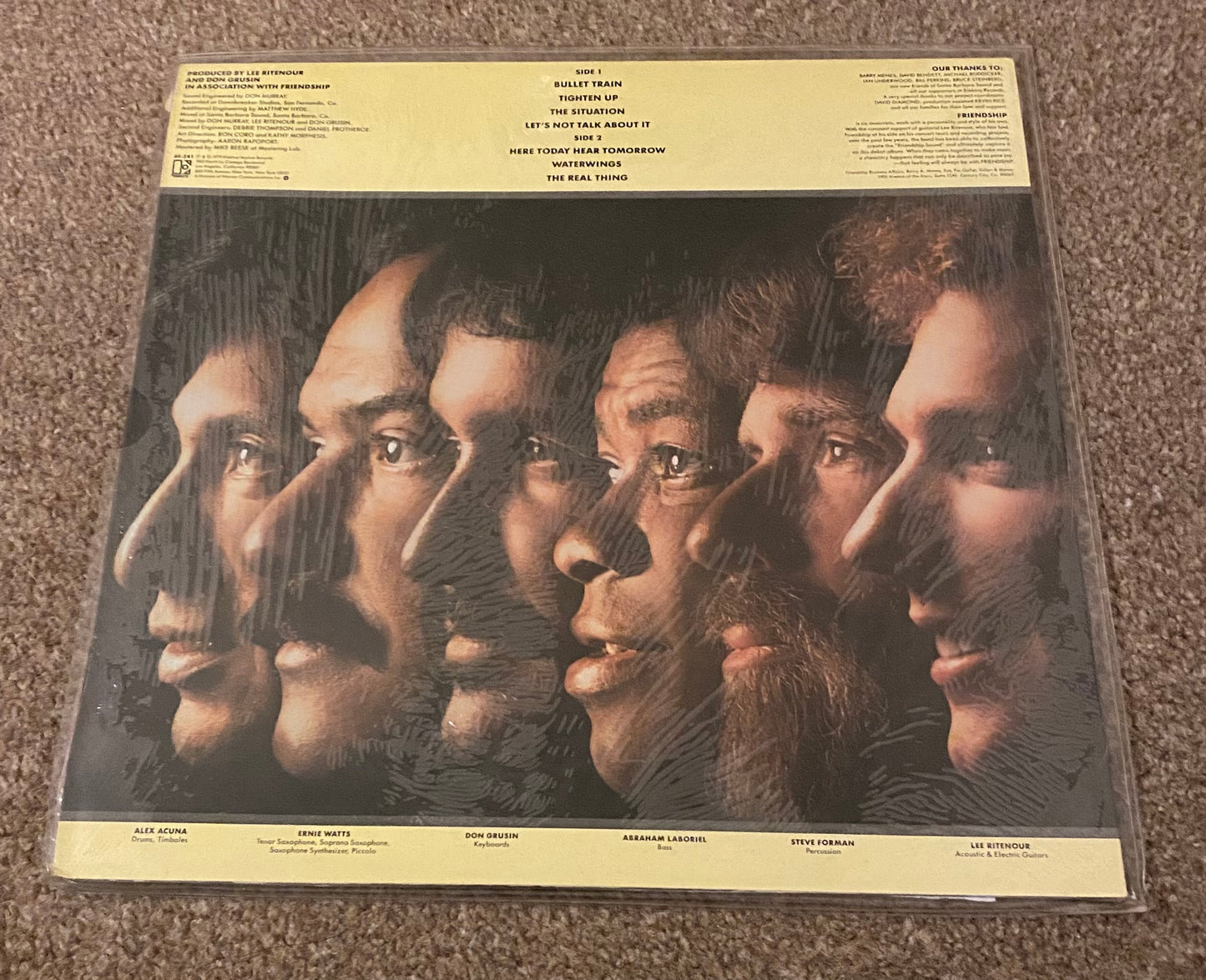 Friendship - 6E 241 - 1979 - Jazz Funk - LP Vinyl Record - VG