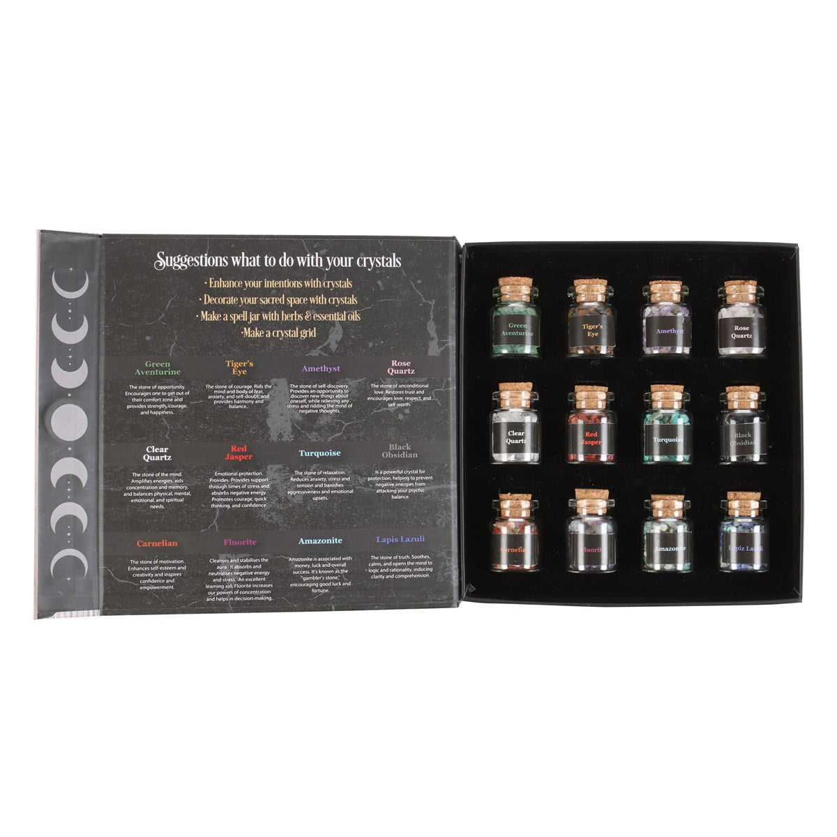 Crystals For Spells Crystal Chip Bottle Gift Set