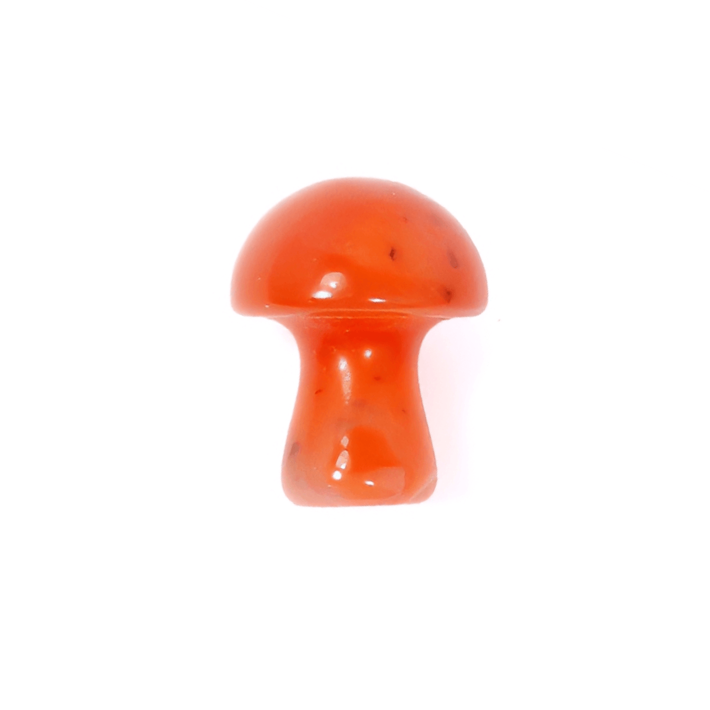 Healing Mini Mushroom Crystal - Carnelian