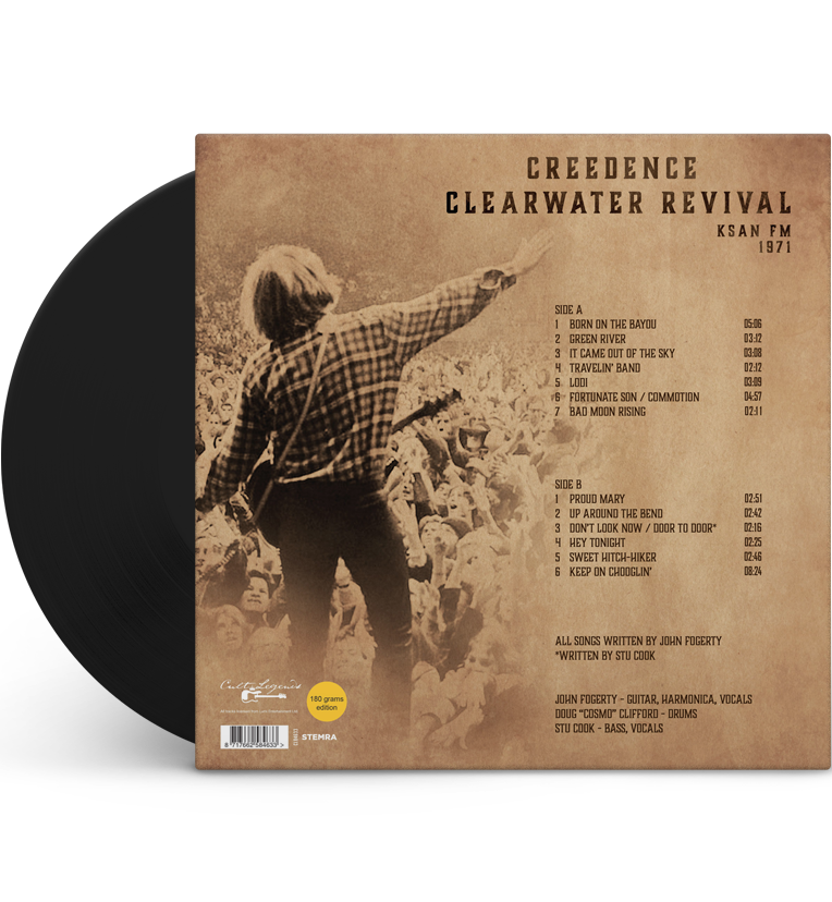 Creedence Clearwater Revival – Live at the Fillmore West, 1971 (12-Inch Album on 180g Vinyl)