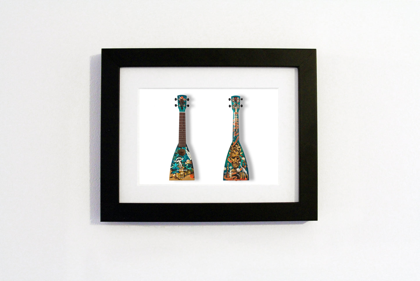 Dave McKean - A6 Art on a Ukulele Print