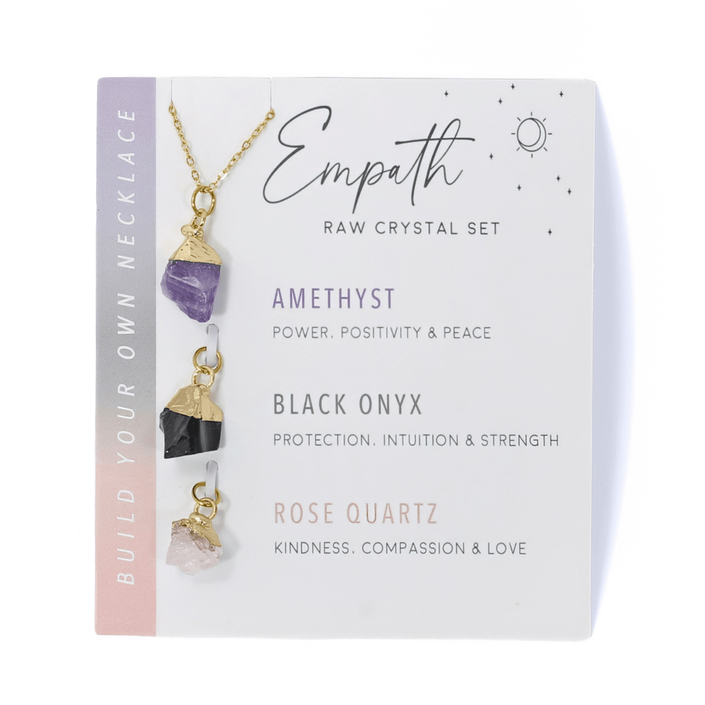 Interchangeable Healing Crystal Necklace - Empath