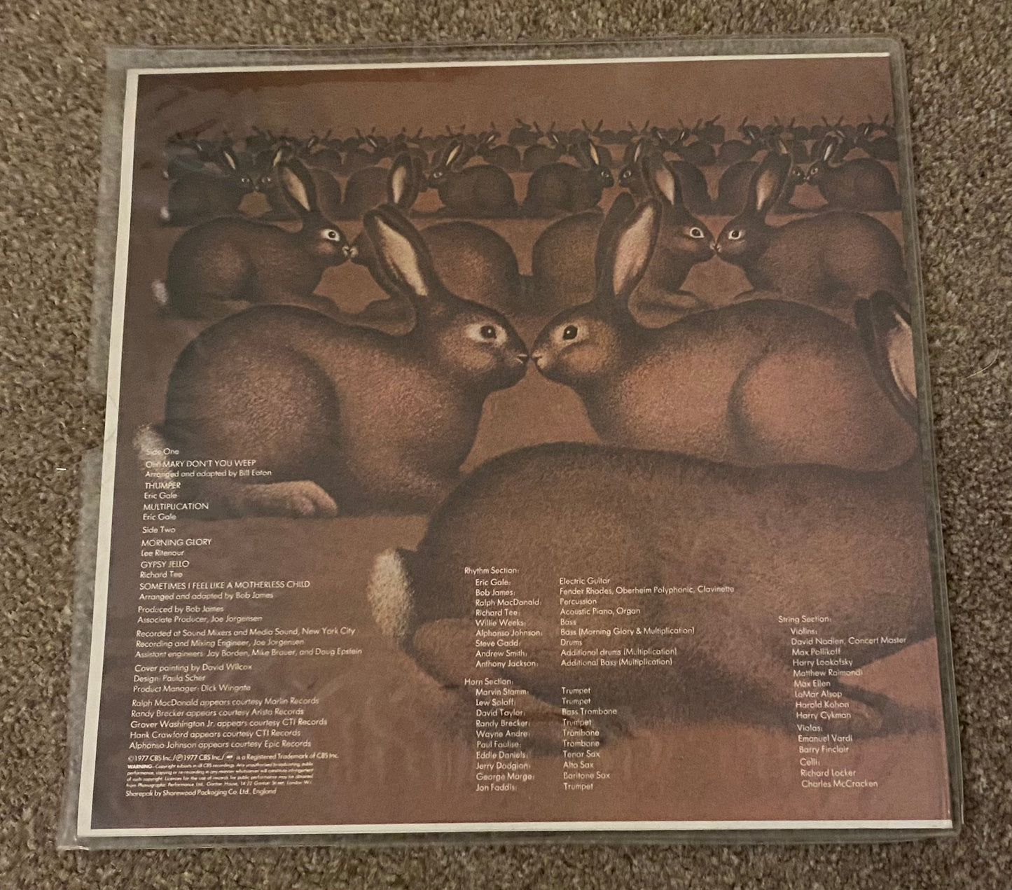 Eric Gale - Multiplication - 1977 uk - Jazz LP Vinyl Record VG