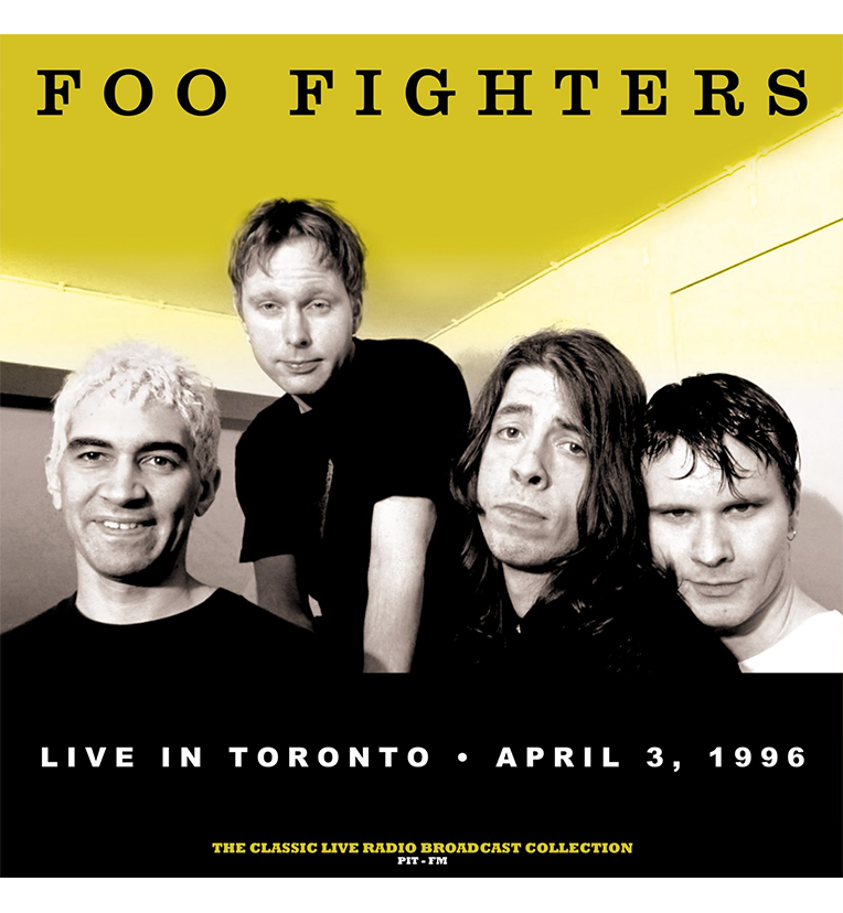 Foo Fighters – Live in Toronto, 1996 (Limited Edition 12-Inch Album on 180g Yellow Marble Vinyl)
