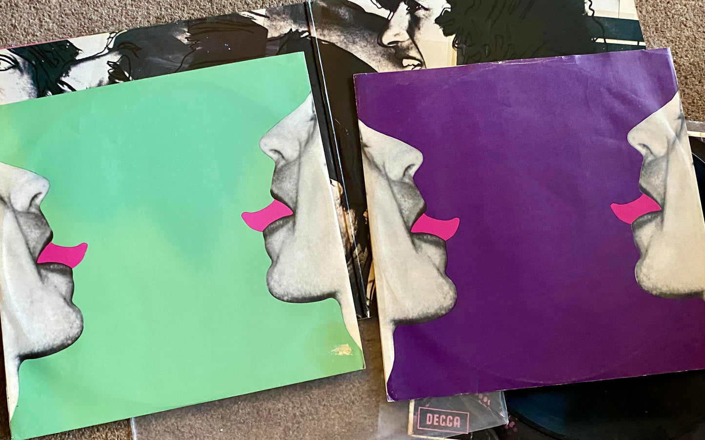 2 X Rolling Stones Vinyl LP Records - £35 for both - Aftermath & Love You Live