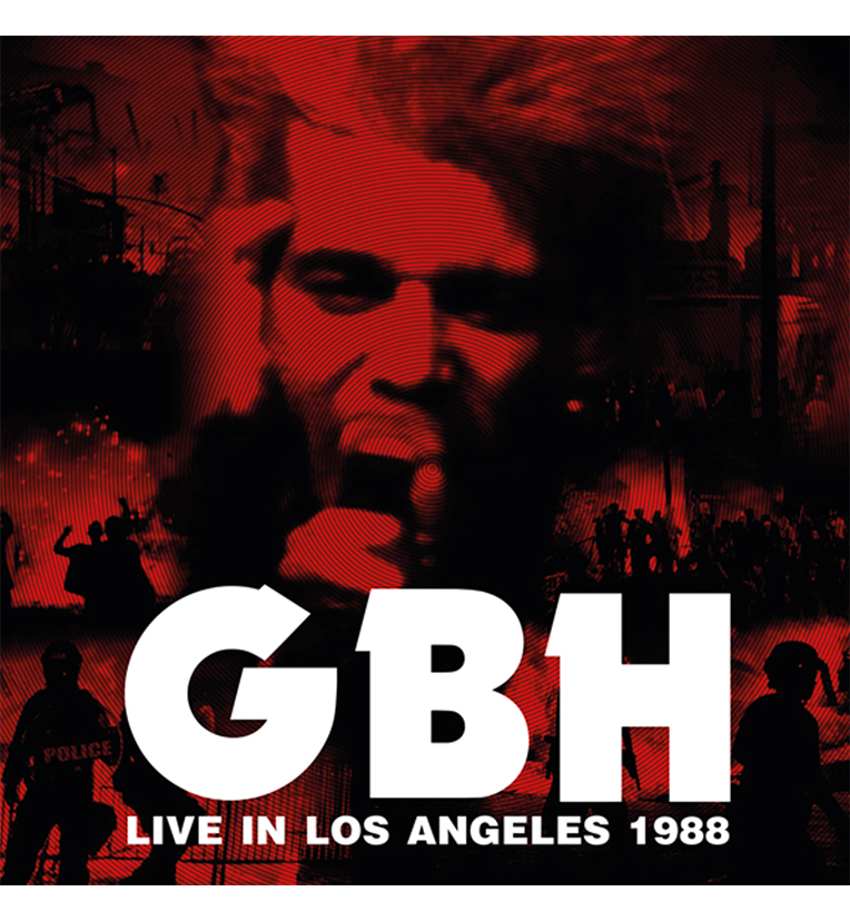 GBH – Live in Los Angeles 1988 (Double-LP on Red Vinyl)