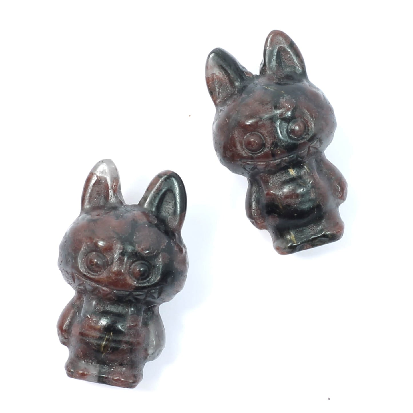 Labubu Garnet Crystal Carving – Passionate Energy & Playful Strength