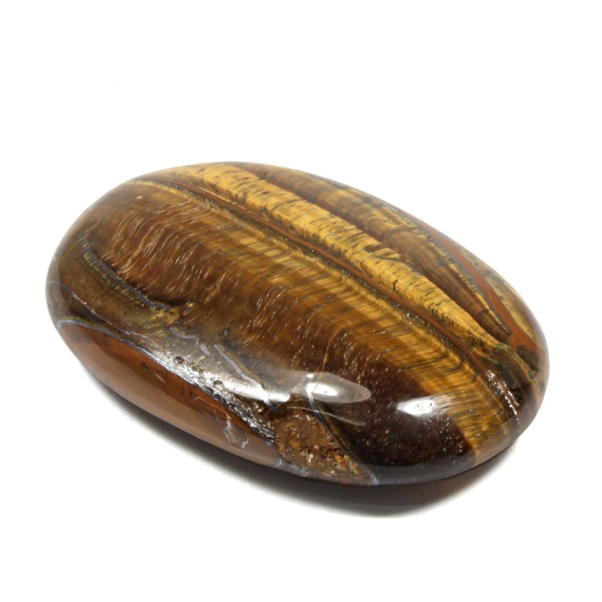 Gold Tigers Eye Palm Stone