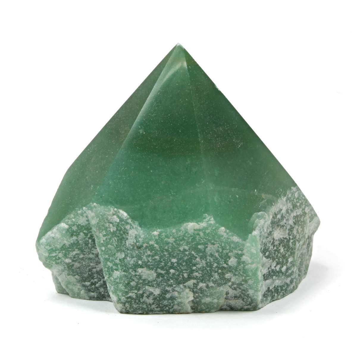 Green Aventurine Energy Point - The Stone Of Prosperity